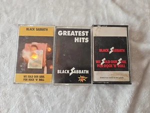 Black Sabbath Lot We Sold Our Soul For Rock 'N' Roll Cassette Tape Used - Picture 1 of 4