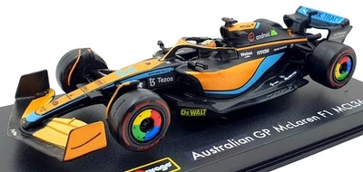 Burago 1/43 Scale 18-38064R - F1 McLaren MCL36 2022 D.Ricciardo #3 - Image 1 of 4