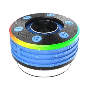 Shower Speaker Bluetooth-Compatible 5.3   Speaker FM Radio with Suction Cup8491 - Imagen 1 de 9