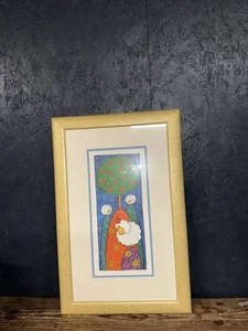 John James limitierter Druck "Ewe-reka" Cartoon Schaf gerahmt und montiert - Bild 1 von 8