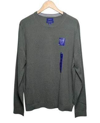 Suéter de lana merino XL Apt 9 para hombre nuevo con etiquetas Foto 1 de 4