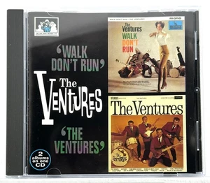 The Ventures - Walk Don't Run / The Ventures (CD, 1994, See For Miles, UK) Surf - Imagen 1 de 3