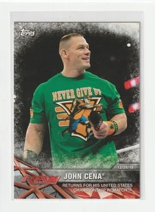 2017 Topps WWE Road to WrestleMania #4 John Cena WWE Trading Card - Picture 1 of 2