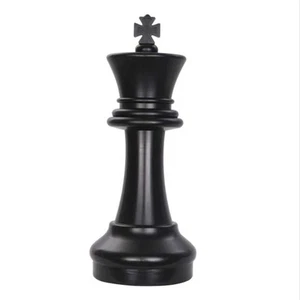 Medium Black  King - From a 40cm Chess Set - Picture 1 of 1