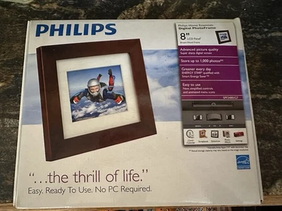 Philips SPF3400/G7 Digital Photo Frame 8 - Image 1 of 4