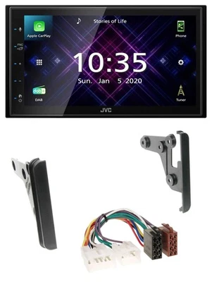 JVC DAB 2DIN MP3 Bluetooth USB Autoradio für Toyota 4Runner 03-09 Echo 00-05 - Bild 1 von 4
