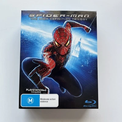 Spiderman Movie Trilogy (Box Set, Blu-ray, 2007) - Image 1 of 4