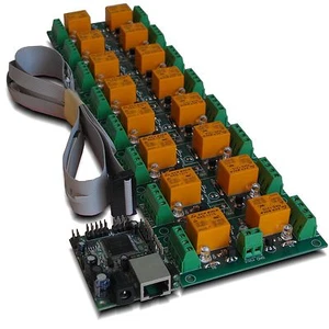 Placa de relé Internet / Ethernet 16 - IP SNMP WEB - Imagen 1 de 1