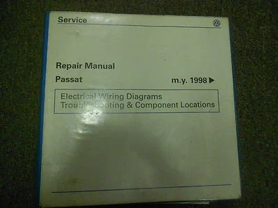 1998 1999 2000 2001 VW Passat Eléctrico Diagrama Servicio Reparación Manual - Imagen 1 de 4