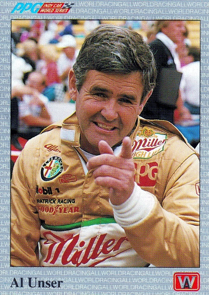 AL UNSER Sr. 1991 PPG Indy Car A&S Racing Collectables Racing card #35 - Image 1 of 1