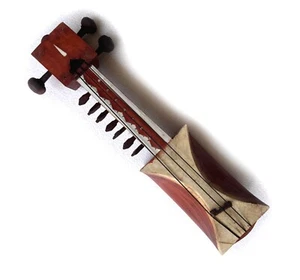 Jogiya Sarangi Ethnic tribal folk musical instrument from Rajasthan - Picture 1 of 14