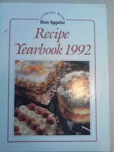 NEW Bon Appetit Recipe Yearbook 1992 Cooking with Bon Appetit Hardcover SPC221 - Picture 1 of 1