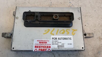 ✔ 2000 2001 2002 Saturn S SL SL1 SL2 AT Automatic Engine Computer ECU ECM PCM Foto 1 de 3