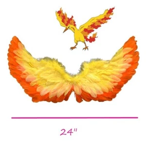 Halloween angel wings for dogs bird moltres costume feather free shipping - Picture 1 of 1