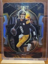 2022 Select Kenny Pickett RC #64 Concourse Die-Cut Prizm SP Black and Red