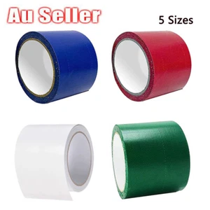 Tarpaulin Repair Tape Self-Adhesive Repair Waterproof Patches for Awning Tent - Picture 1 of 16