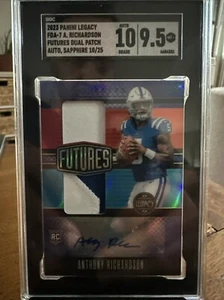 2023 Panini Legacy Anthony Richardson Sapphire RPA SGC 9,5/10 🔥🔥🔥 - Bild 1 von 3