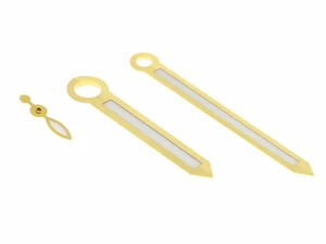 WATCH HAND FOR PAM 44MM PANERAI MOVEMENT ETA 6497-6498 UNITAS 14 X 10 GOLD SWISS - Picture 1 of 3