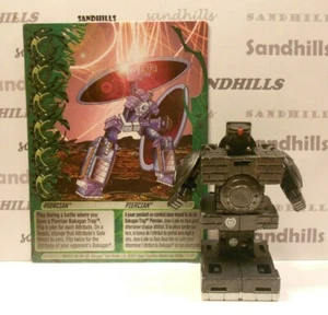 Bakugan Piercian Black Steel Darkus Mechtanium Surge Trap & Piercian card - Picture 1 of 8