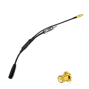 DAB+ Antenne Autoradio Antennensplitter MCX Adapter DIN Stecker für DAB Antenne - Bild 1 von 4
