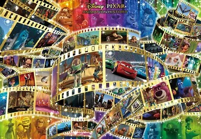Tenyo D-473 Disney Pixar Animation History Jigsaw Puzzle 1000 Piece - Image 1 of 4