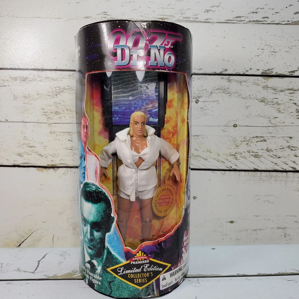 Boneco Vintage Exclusivo Premiere 007 Dr No Honey Ryder 1997 Edição Limitada 6" - Imagem 1 de 4