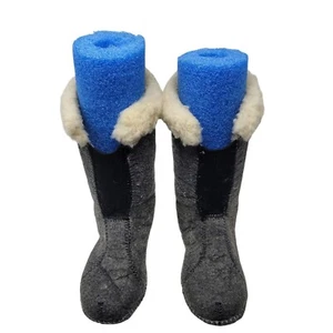 Sorel Boot Liner 100% Shearling Lining Mid Calf 7 Used Replacement Liner - Picture 1 of 10