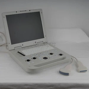 Sistema diagnostico ultrasuoni laptop digitale completo N20 doppia porta sonda display 15" - Foto 1 di 7