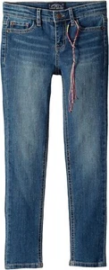 Lucky Brand Kids Girl's Zoe Five-Pocket Skinny Jeans, Ada Wash, 4/5 - Picture 1 of 1