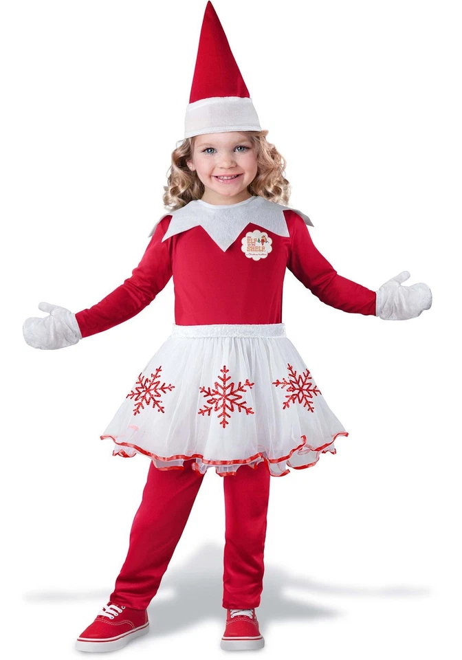 Girl's Elf on Shelf Toddler Costume - Image 1 of 1