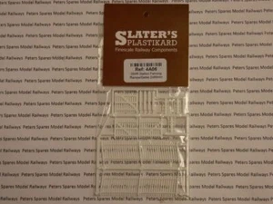 Slaters 4A06 GWR Station Fencing Ramps/Gates 2x65mm OO Gauge - Picture 1 of 1