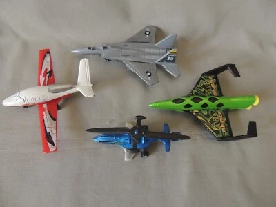 4 Airplanes Mattel 2006- 2009- 2011- 2013 Matchbox Boeing F-15 - Image 1 of 4