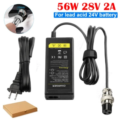 AILINBATTERY 29.4V Electric Scooter Battery Charger for RAZOR E100 E200 E300 E125 E150 E500