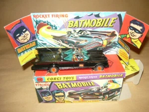 CORGI TOYS 267 BATMOBILE BATMAN ROBIN FIRST SERIES MODEL CAR AUTOMODELLO 1/43 - Bild 1 von 7