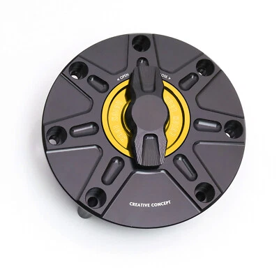 Tapa de combustible de gasolina de bloqueo rápido CNC ÁGIL para Honda CBF 1000 05 06 07 08 09 10 11 12 Foto 1 de 4