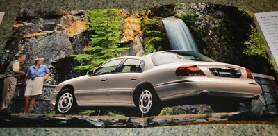 1998 LINCOLN CONTINENTAL ORIGINAL DEALER ADVERTISEMENT AD 98 FOLD OUT POSTER - Image 1 of 4