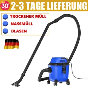 Nass-Trockensauger mit Blasfunktion, 5500 Watt Industriestaubsauger 20 Liter - Bild 1 von 14
