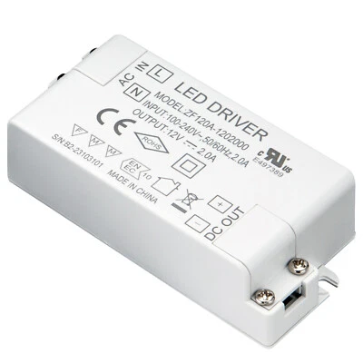 LED Driver AC 120V/240V To DC 12V 24W Transformer Power Adapter Home Converter - Image 1 of 4
