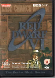 RED DWARF VI - COMPLETE 6TH SERIES - 2DVD'S WITH BONUS MATERIAL - FREEPOST UK - Picture 1 of 1