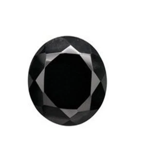 NATURAL BLACK SPINEL 5 MM ROUND CUT VVS 2 PIECE SET AAA - Picture 1 of 1