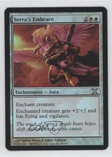 2007 Magic: The Gathering - Core Set: 10th Edition Foil Serra's Embrace #40 n0n
