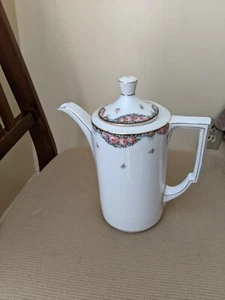 Vintage JZ&CO Jacob Zeidler & Rosenthal Kaffeekanne Nürnberg Porzellan GERMANY  - Bild 1 von 4