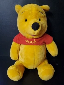 Winnie the Pooh Bear Fisher Price Mattel 20" Jumbo Plush Stuffed Animal - Picture 1 of 6
