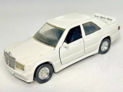 Matchbox Super Kings K-115 1985 Mercedes 190E 2-3-16 - White - Image 1 of 4