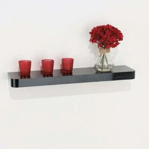 ESTANTES DE PARED FLOTANTE ESTRECHOS ESTANTES ESTANTES KIT DE DECORACIÓN ESTANTE PANTALLA 4 COLORES - Imagen 1 de 15