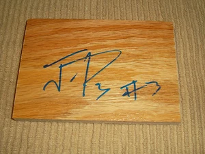 Autógrafo de baloncesto firmado a mano por Jared Dudley de los Suns Rockets de la NBA - Imagen 1 de 1