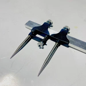 L.S. STARRETT NO. 50-A  IMPROVED TRAMMEL POINTS  MACHINIST TOOL MADE IN USA - Picture 1 of 10