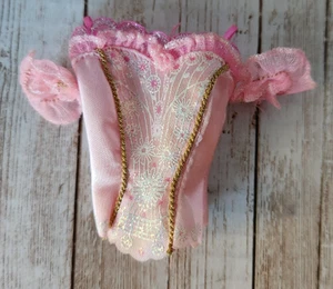 2001 Barbie Nutcracker Ballet Ballerina Replacement Pink Top Doll Size - Picture 1 of 2