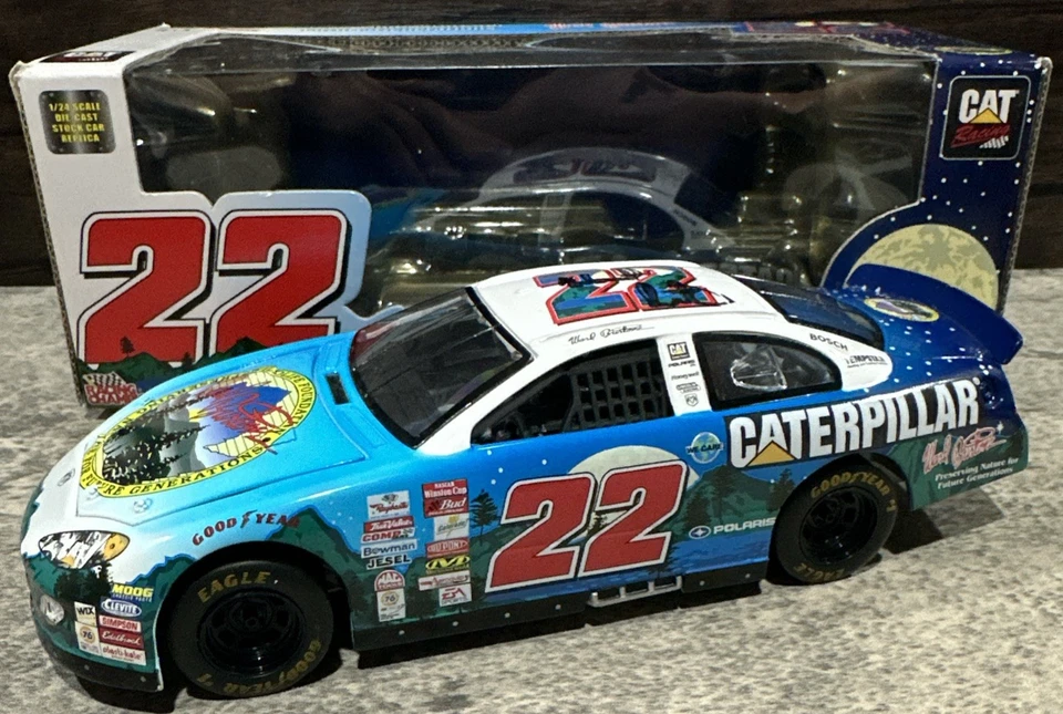 2002 Ward Burton Autographed Wildlife Foundation 1:24 NASCAR Racing Champions - Image 1 of 4