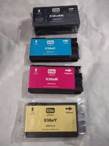 Cartuccia di inchiostro premium 936e giallo ciano magenta e nero - Foto 1 di 7